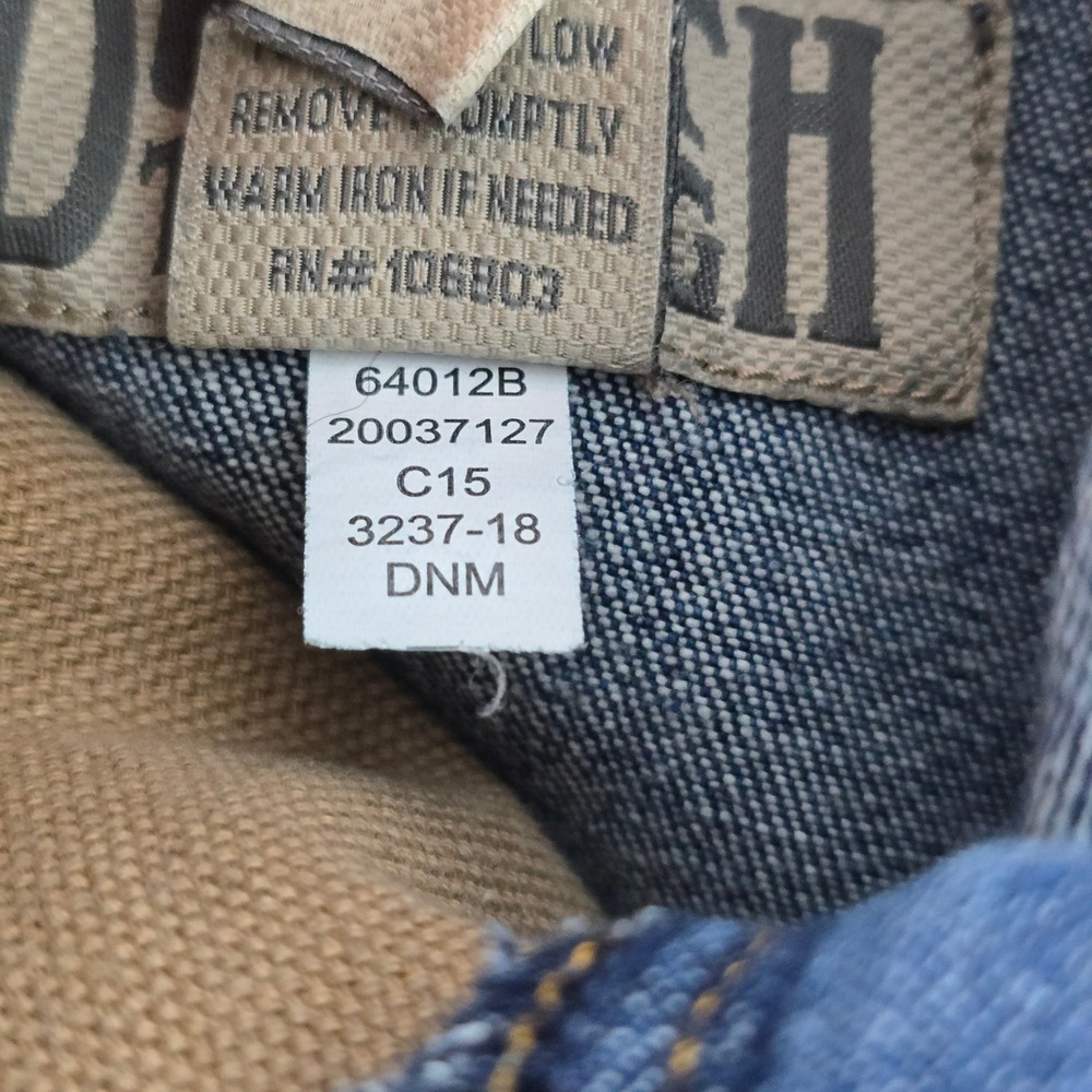 Duluth Trading Co Ballroom Blue Jeans Mens 38x34 Relaxed Fit Workwear 64012B - Picture 8 of 9